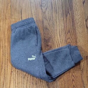 Puma Sz 4T Kids Charcoal Joggers